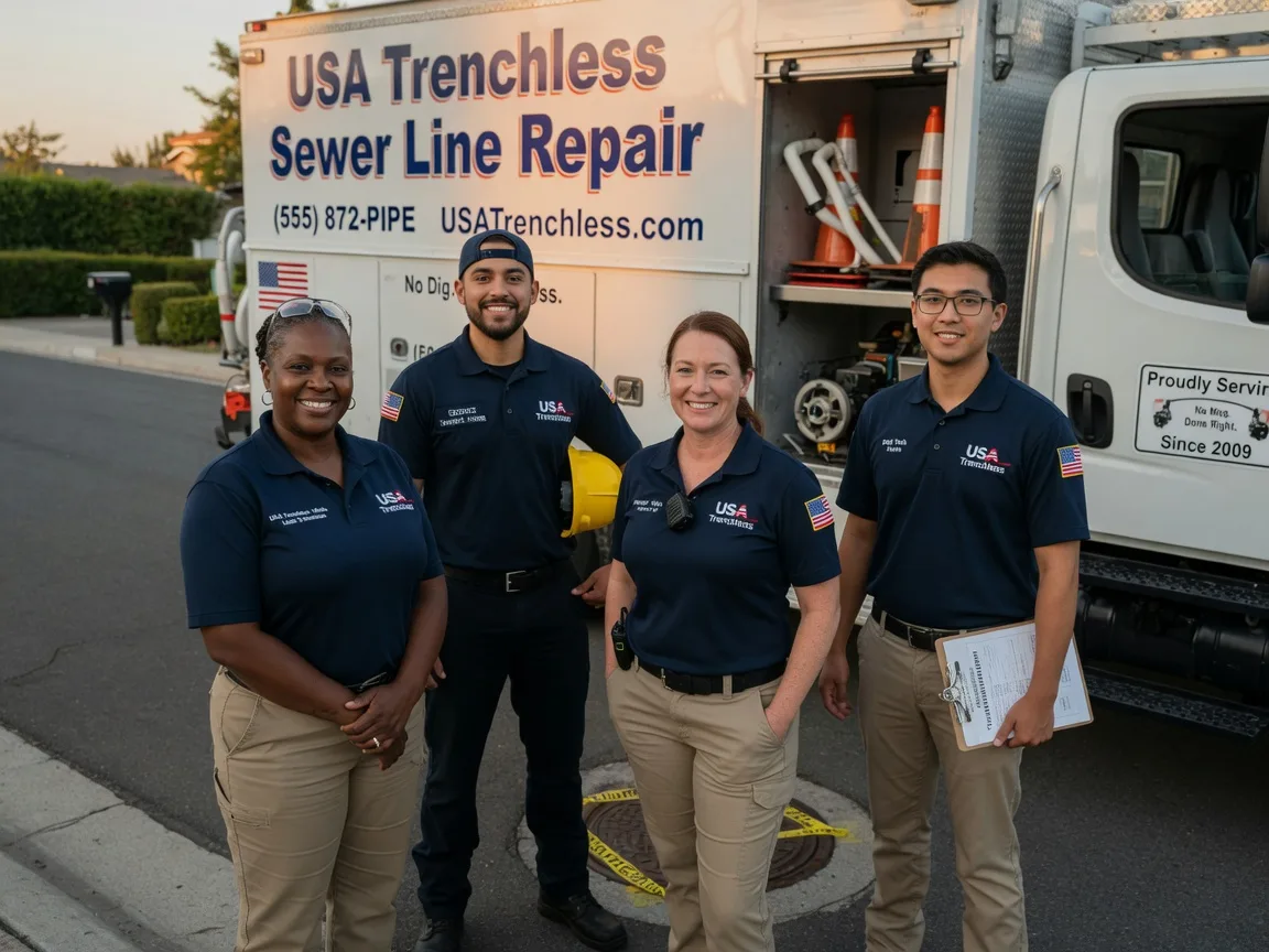 Sewer Line Repair company in Carnegie, OK